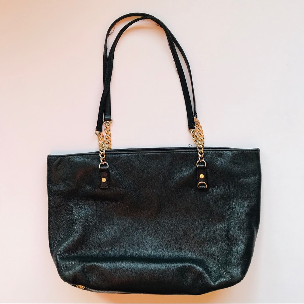 MICHAEL KORS Pebbled Leather Shoulder Bag